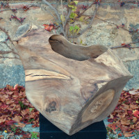 Gefäß aus Nussbaumholz