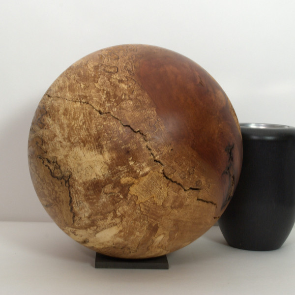 Holzurne aus Birnbaum K 185