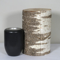 Holz Urne aus Birke